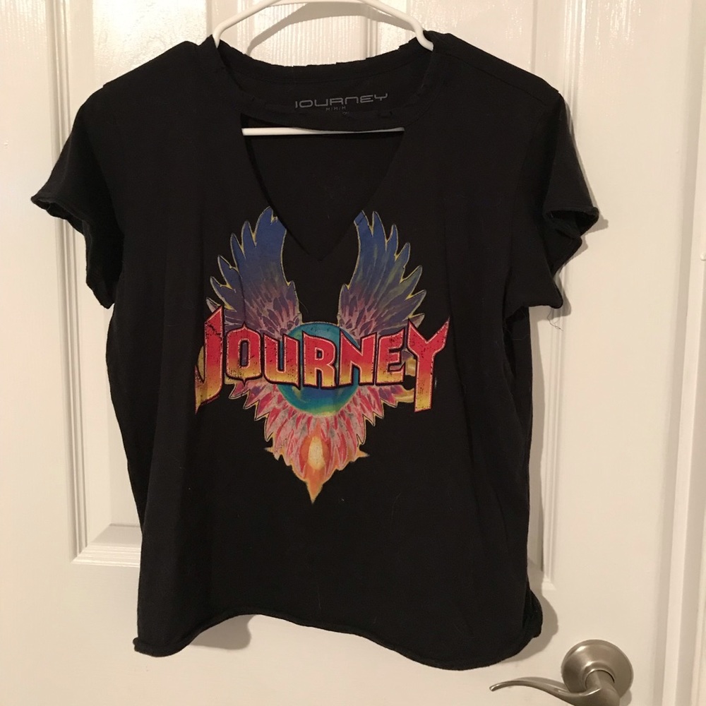 Journeys v-cut graphic tee